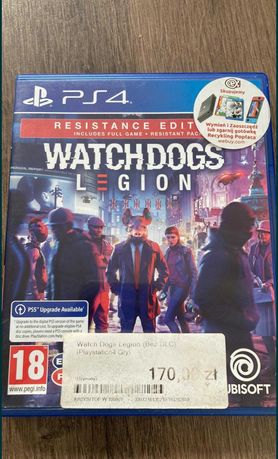 Gra Watch Dogs: Legion PS4 PS5 Płyta PL