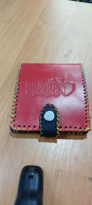 Гаманці з двойної шкіри ручна робота