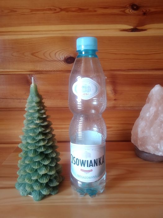 Szklany pojemnik kuchenny z kokardką i serduszkiem# prezent na Święta