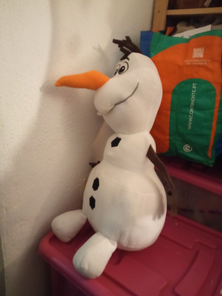 Olaf de peluche da Frozen