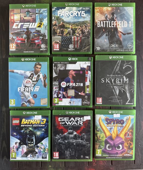 Ігри xbox one s/x series x оптом і в роздріб