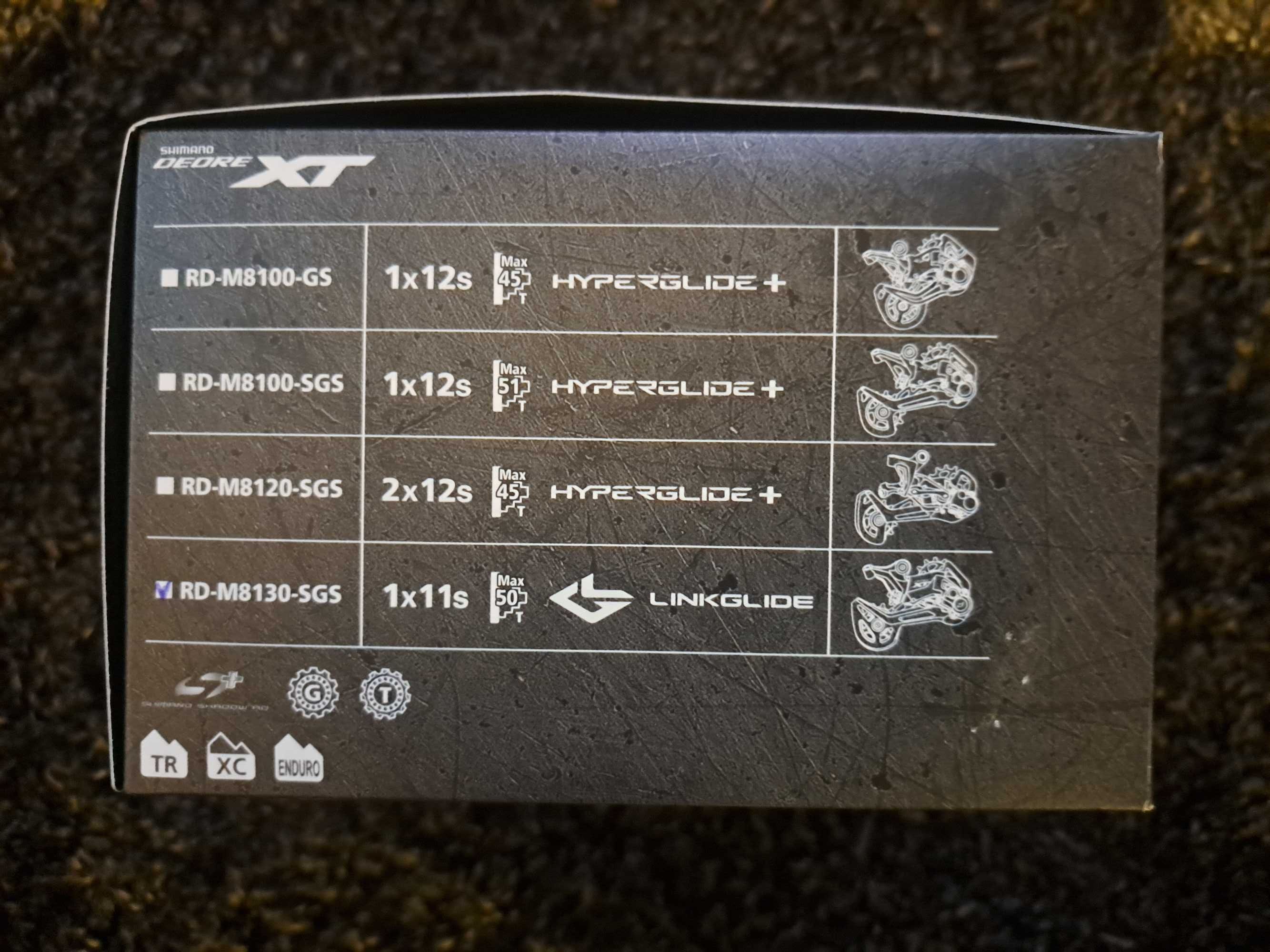 Shimano przerzutka XT RD-M8130 SGS 11rz