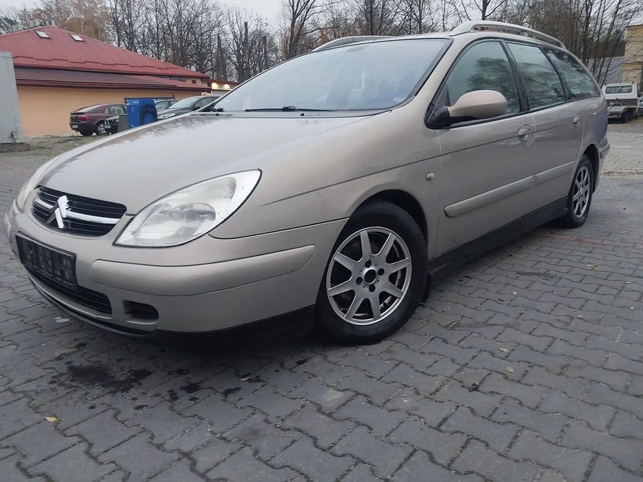 Citroen C5 II 2 kombi silnik kompletny RFN EW10 136KM skrzynia biegów drzwi klapa zderzak lusterko błotnik zderzak KDDC piaskowy sfery zawieszenia pompa amortyzator sterownik rozdzielacz zawieszenia pneumatycznego maglownica przepustnica alternator pompa