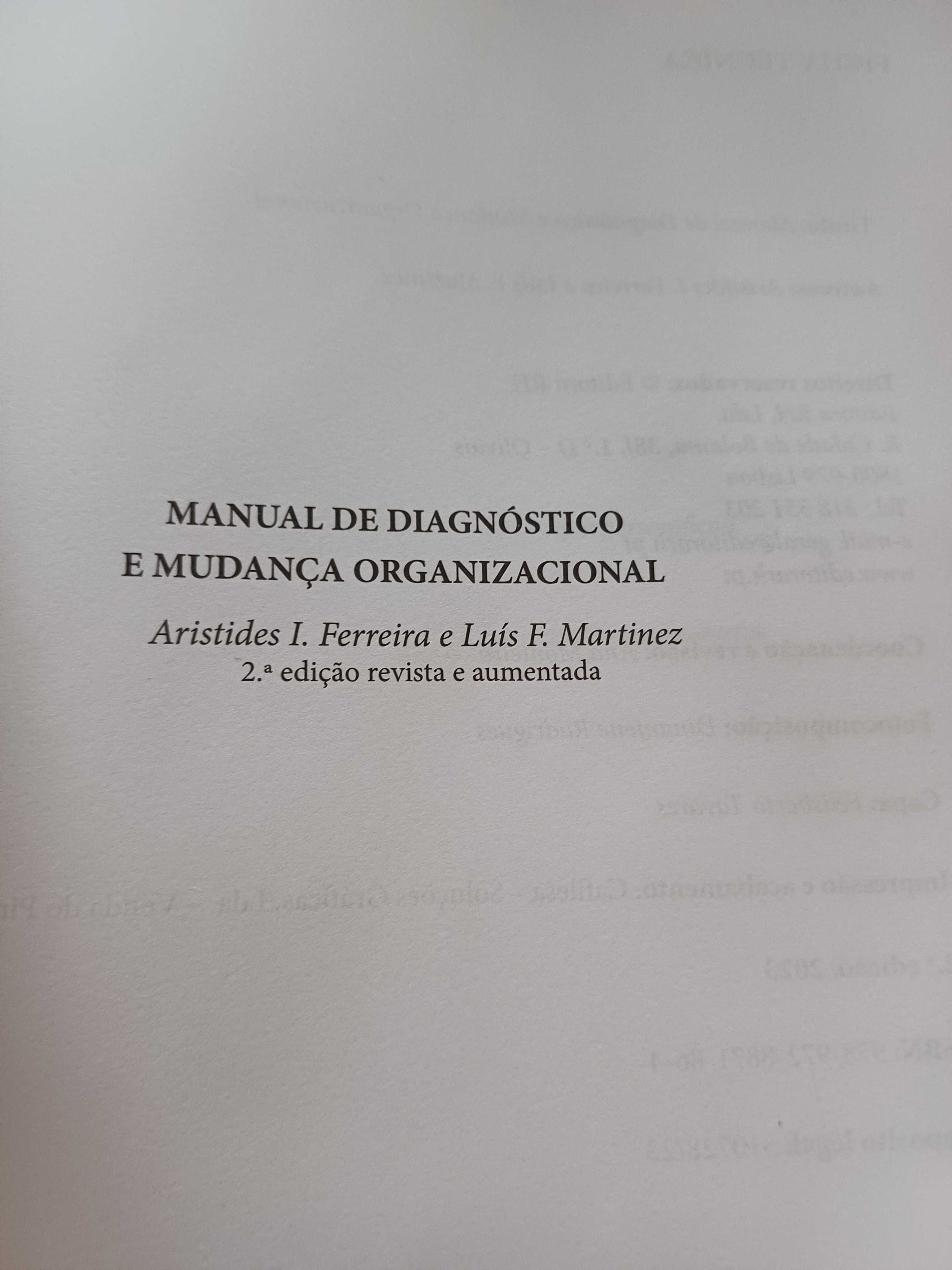 Manual de Diagnóstico e Mudança Organizacional – 2ª Edição