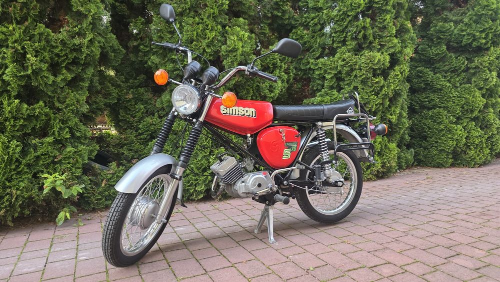 Simson s51 Enduro 89r Zarejestrowany igla Po renowacja Transport Ifa 4