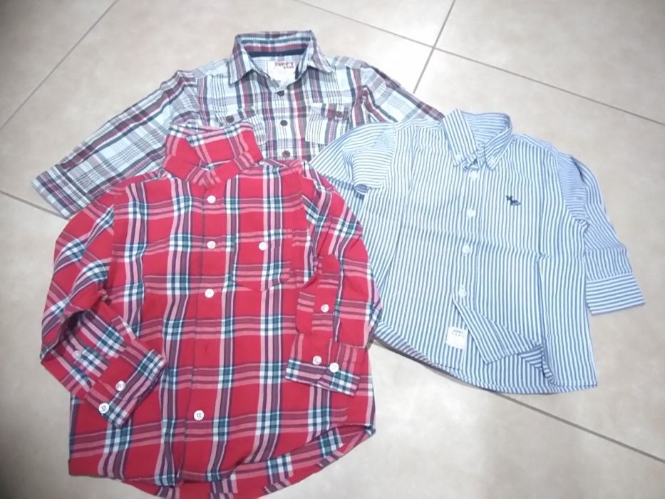 Lote de Camisas 12-18 meses