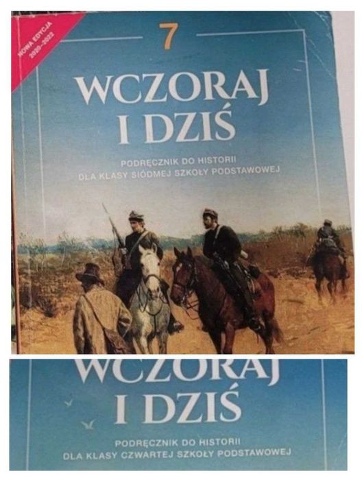 Nowa Era, 2 podręczniki bardzo widocznie używane! Historia poziom 4, 7