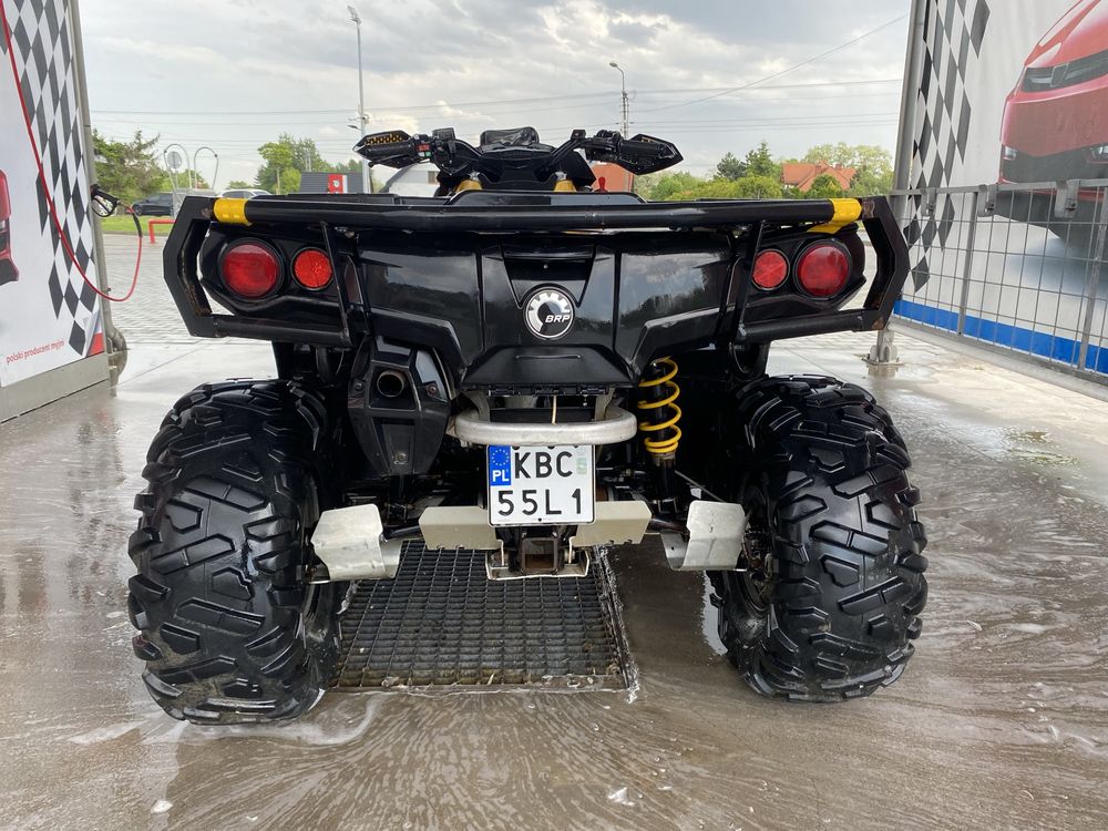 Can am outlander 650xmr po kapitalnym remoncie silnika