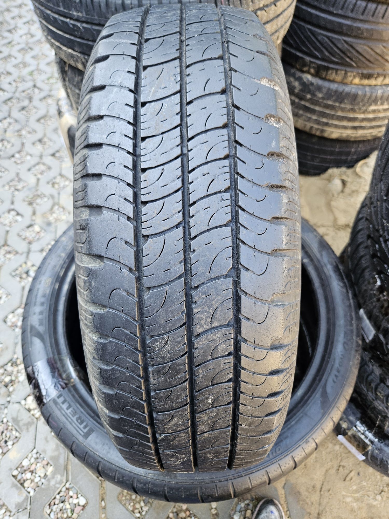 [2szt] Goodyear 195/60 r16c Letnie /// 6,6mm!!! MONTAŻ