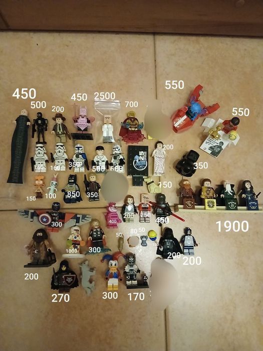 Продам Lego фігурки minifigures різні серії чоловічки Лего