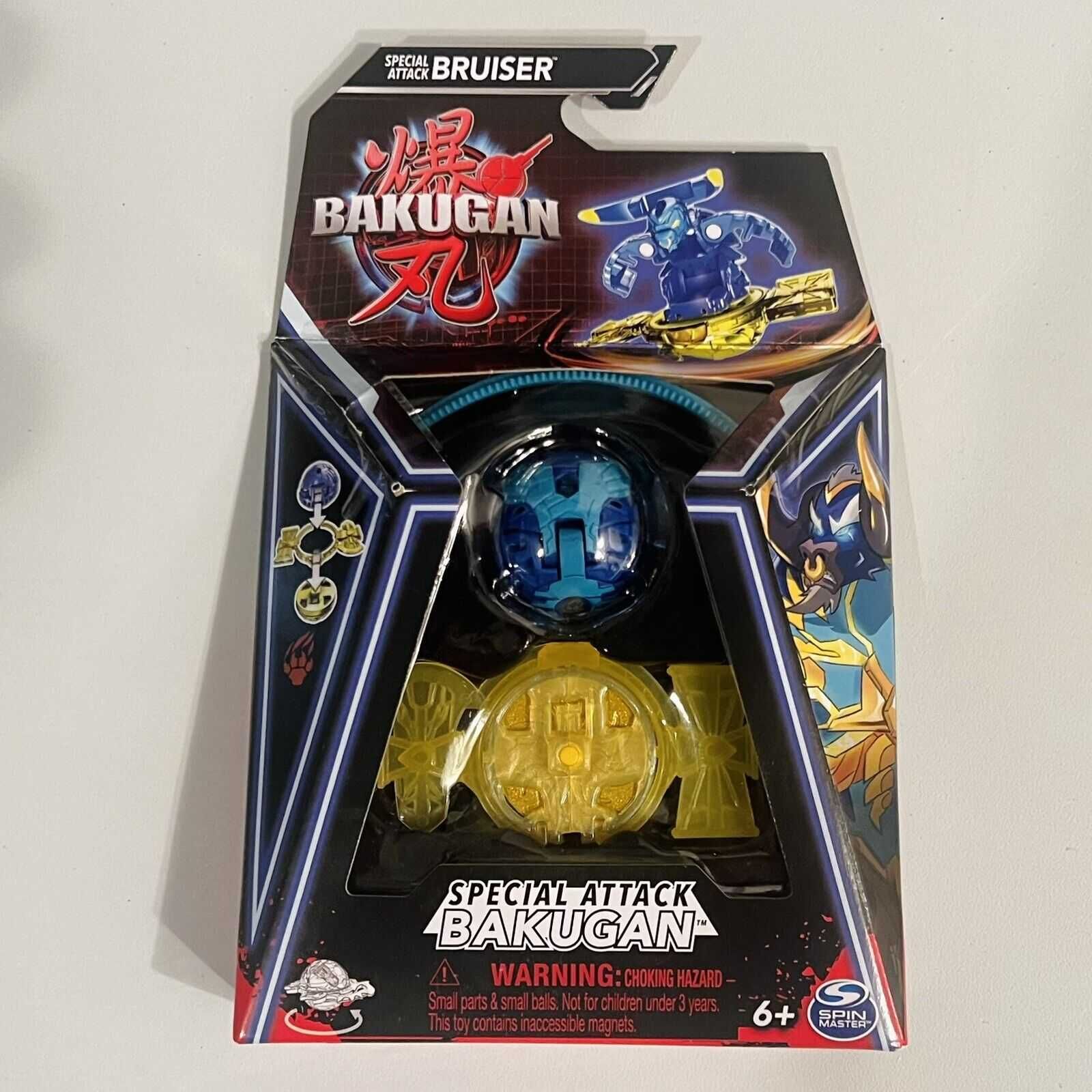 Bakugan zestaw Special Attack Bruiser Wirująca kolorowa figurka akcji