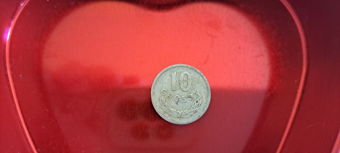 Moneta o nominale 10 groszy z 1949 roku