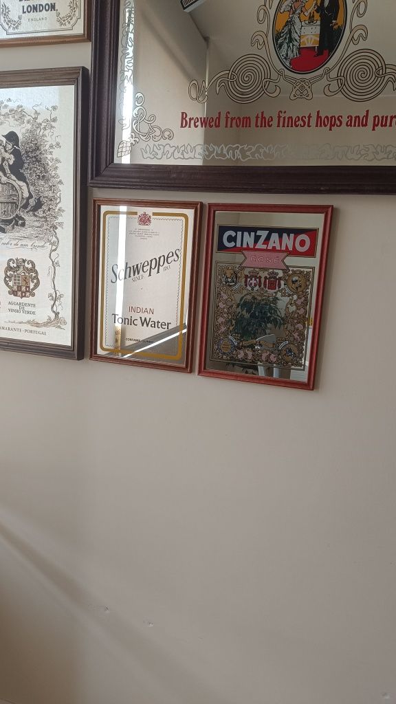 Espelho & Quadro Publicidade Vintage