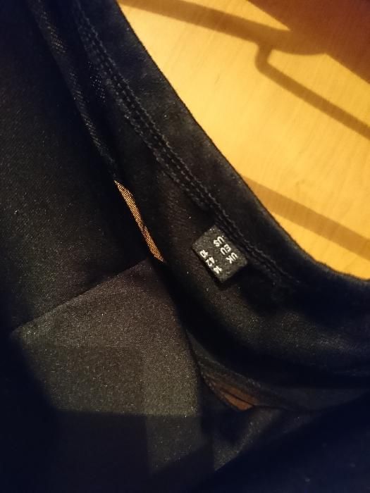 Tunika czarna krótka MINI XL