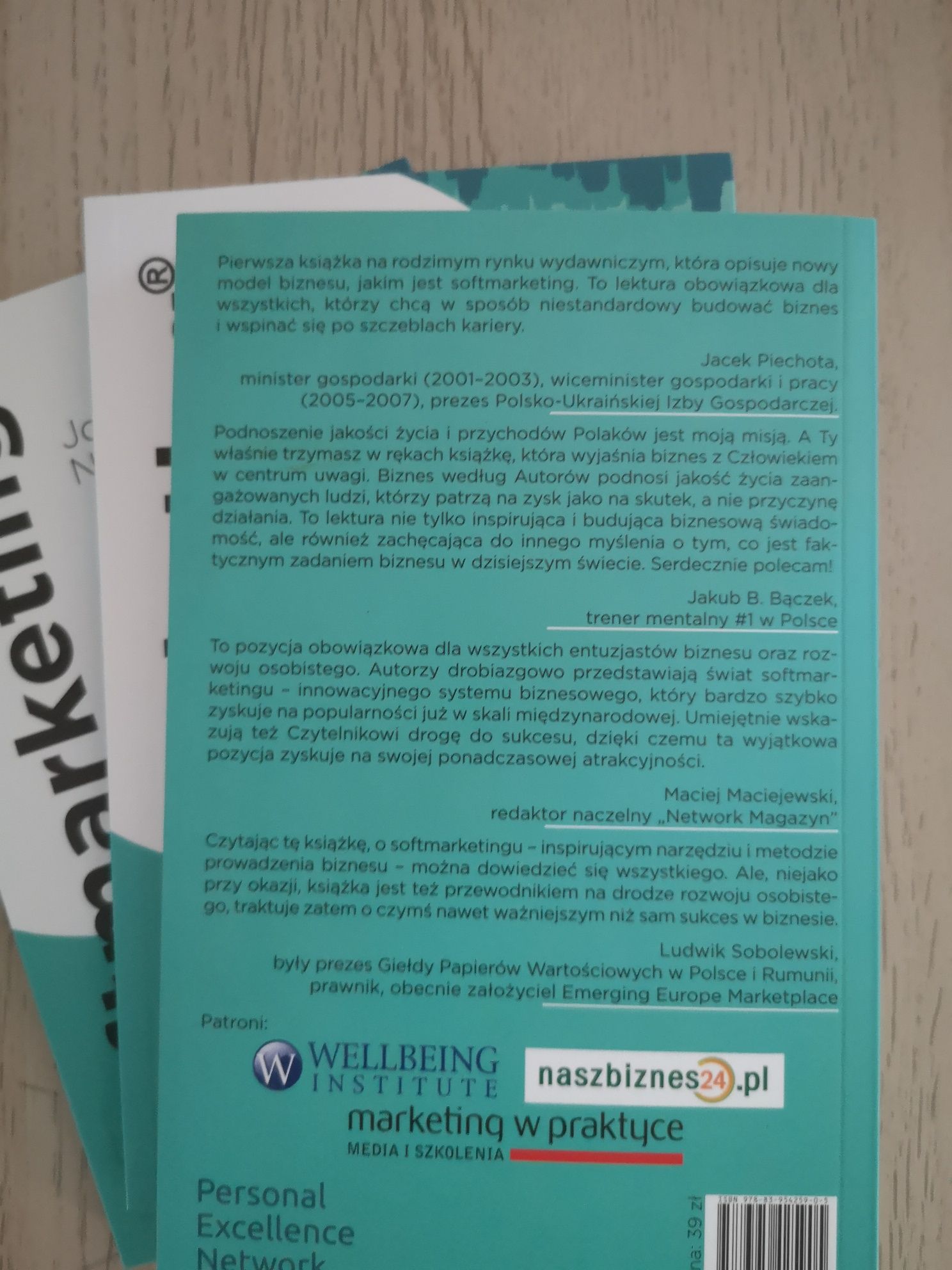 Książka soft marketing człowiek w centrum uwagi Nowa książka