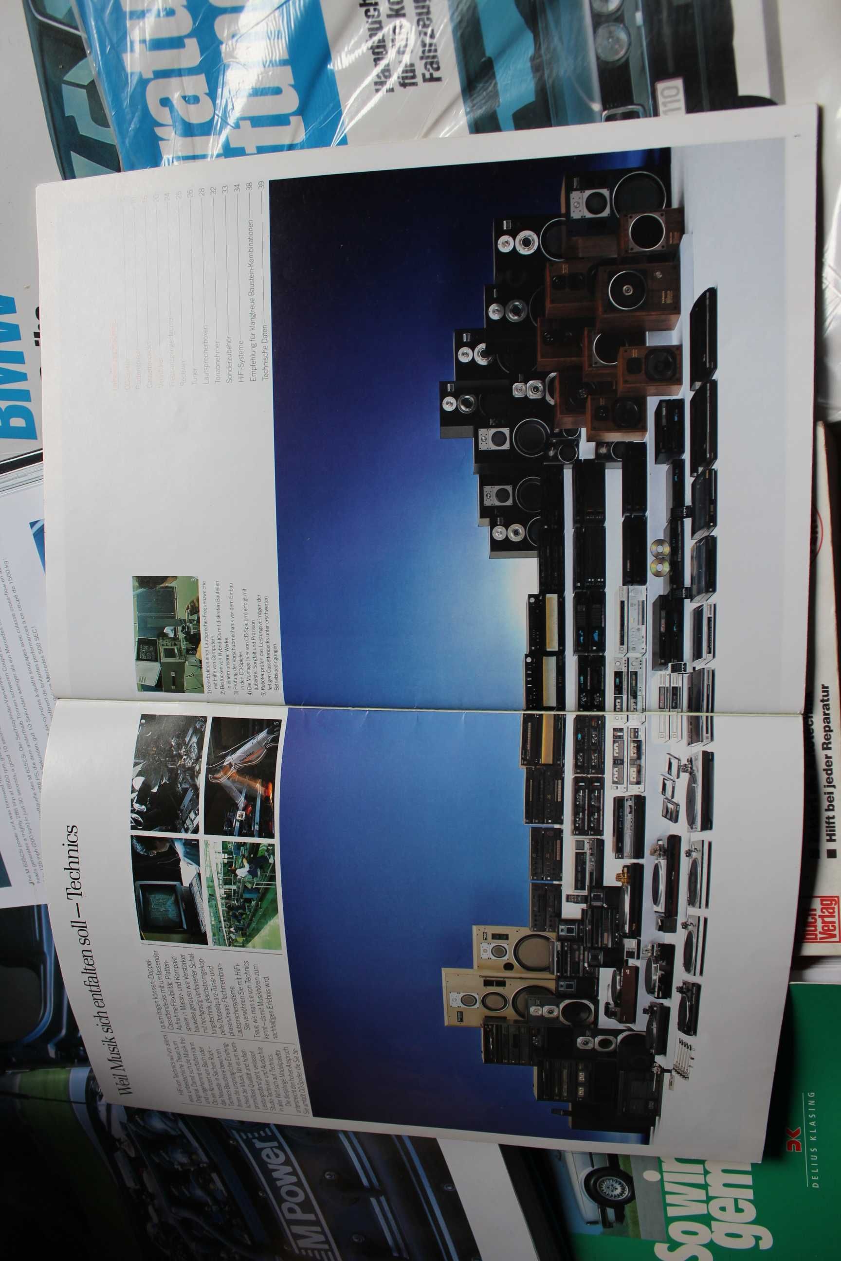 Katalog / prospekt Technics HiFi Audio 1987