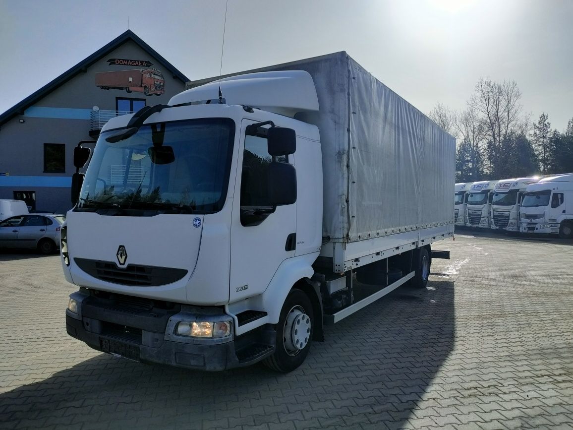 Renault midlum 220 DXI firanka kabina sypialna