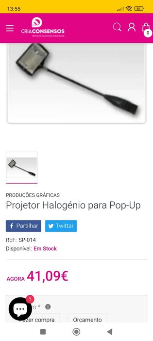 Mala balcão para transporte em plástico rígido para Popup