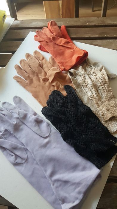Luvas de senhora antigas