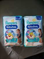 Wysyłka za 1 zł Pampers Splashers Pampersy do wody rozmiar 4-5