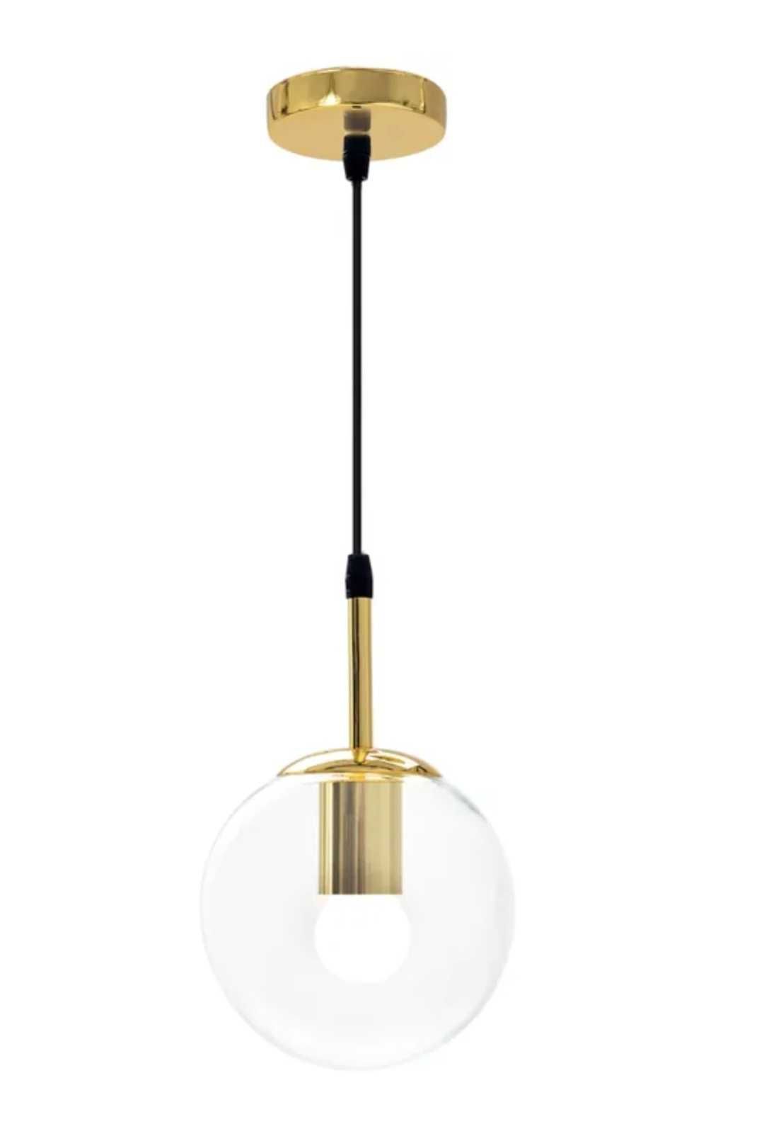 Lampa wisząca sufitowa kula APP686-1CP złota cena dotyczy 2 sztuk