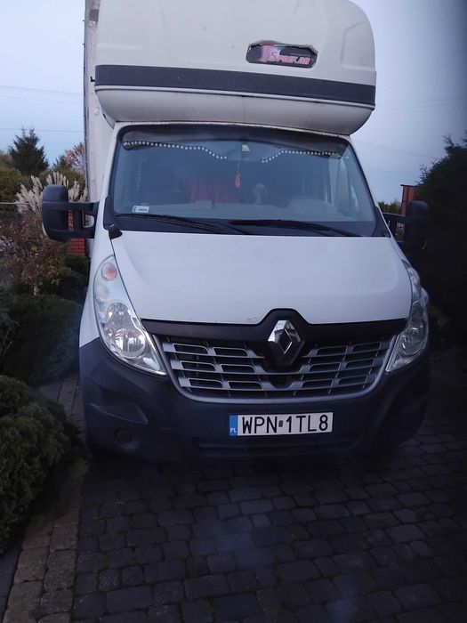 renault master 2017 grudzień firanka