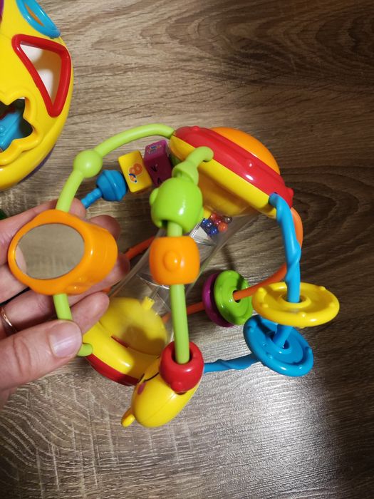 Інтерактивні музичні іграшки(Горщик, бубен, лійка, ромашка, кубики)