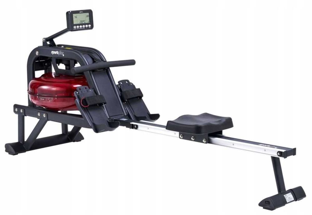 Wioślarz wodny SportPlus SP-MR-011 ERGOMETR 12 st, oporu komputer NOWY