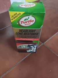 Kit de Restauro de Faróis "Headlight Lens Restorer" Turtle Wax