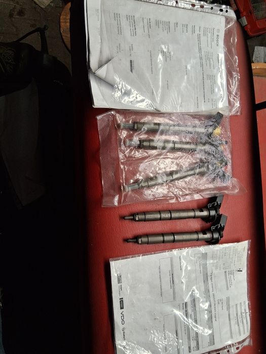 Wtryski Audi A6 C6 kod silnika BMK