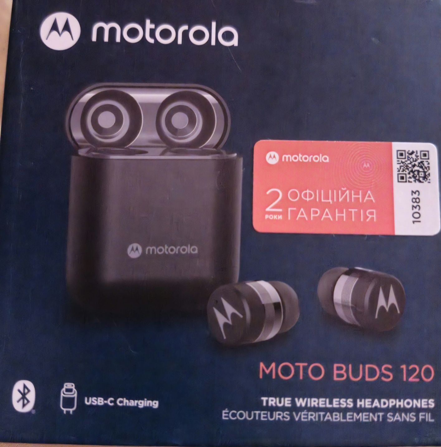 Навушники Motorola MOTO BUDS 120  TWS