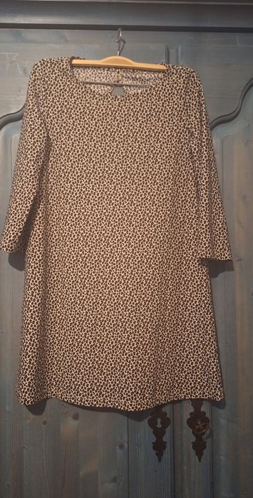 Sukienka, mini, panterka, Mango, r. S