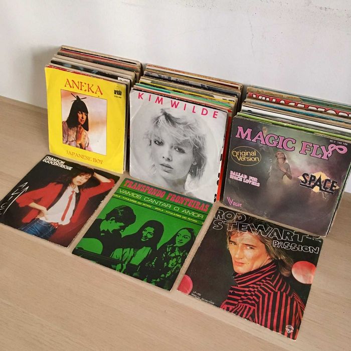 Discos de vinil singles - 2€ cada