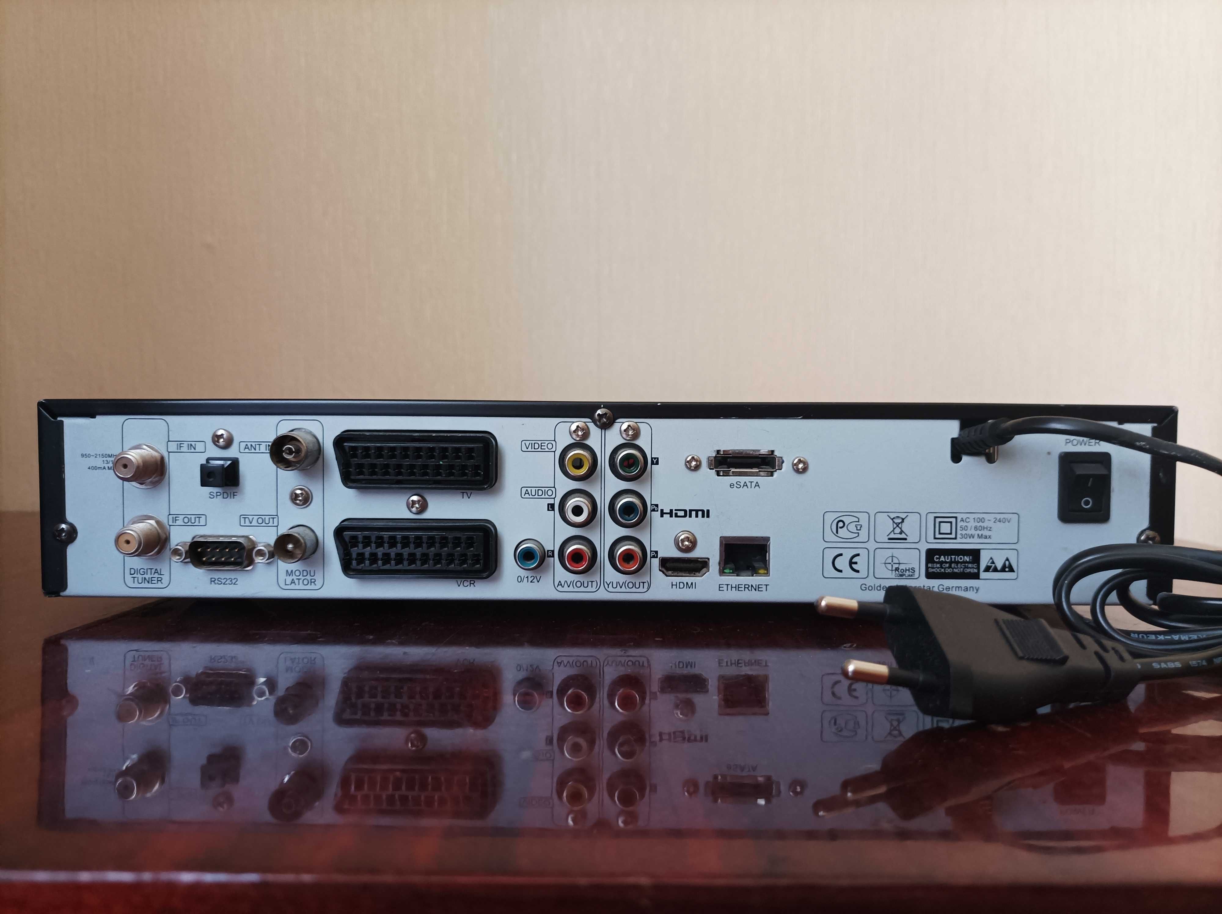 Супутниковий ресівер GOLDEN INTERSTAR GI-S890 CRCI