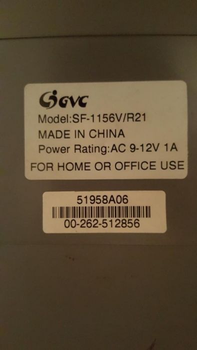 Модем. факс GVC 56К speakerrphone. Модель SF-1156V/R21