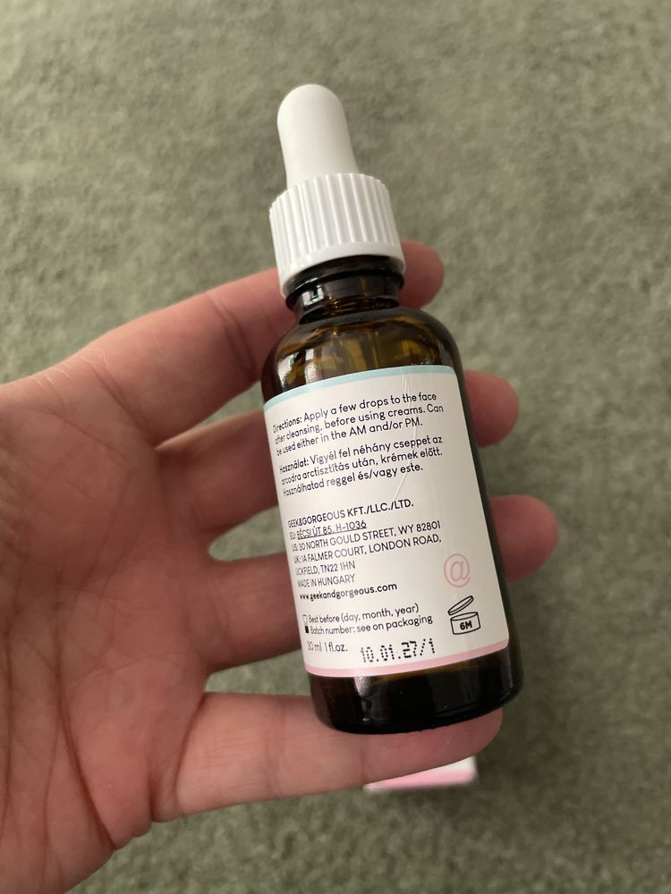 Geek&Gorgeous aPAD serum z kwasem azelainowym 30ml 1507