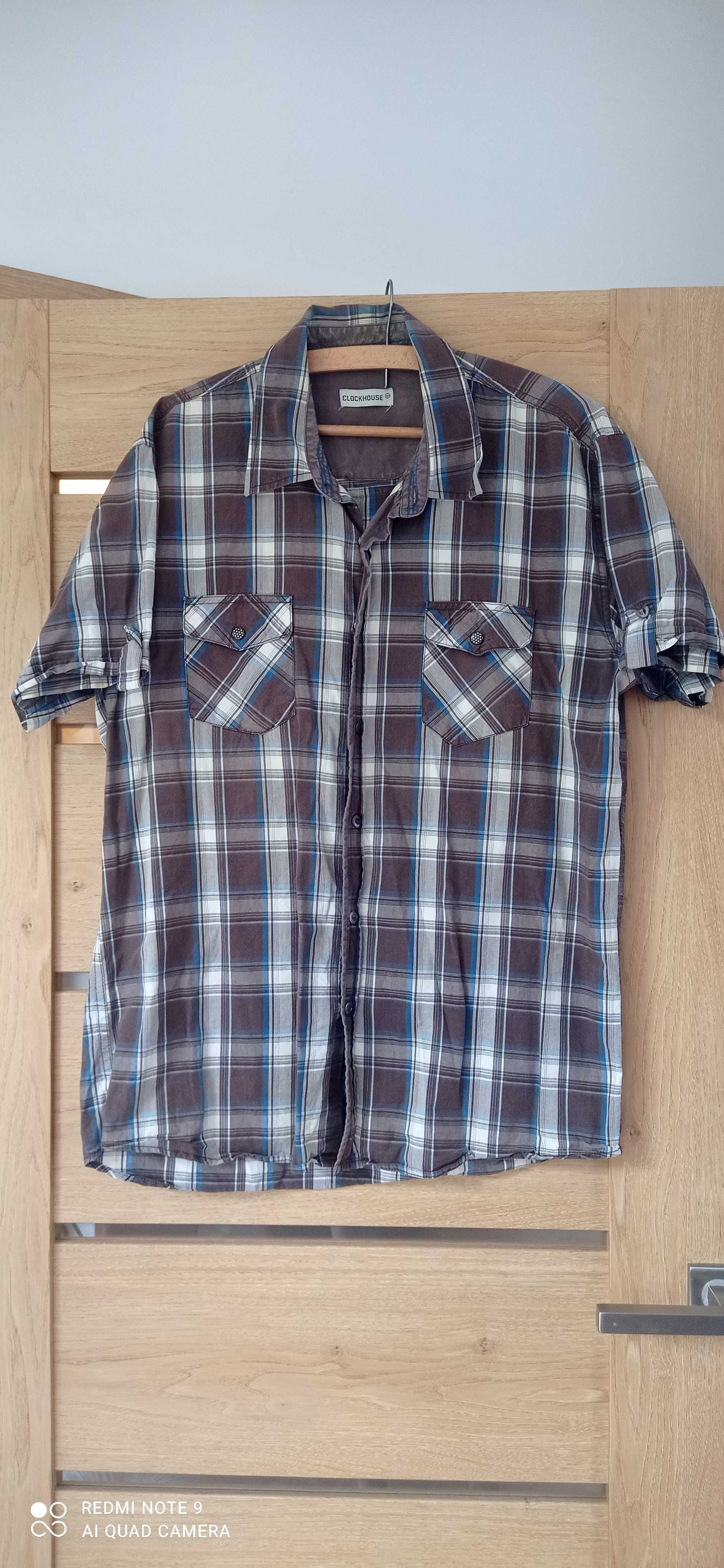 C&A elegancka koszula w kratę XL