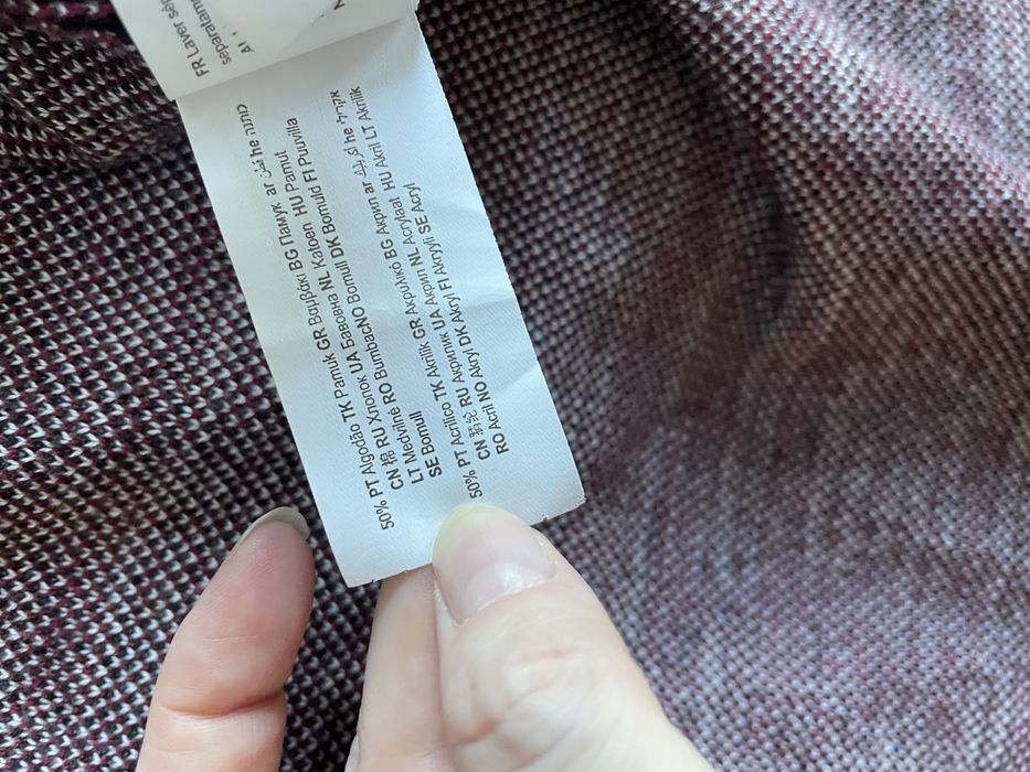 Sweter ponczo Tally Weijl w etniczne wzory