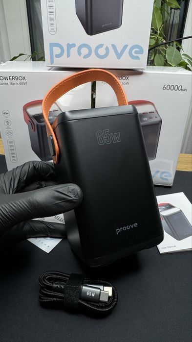 Павербанк Proove 60000 mAh 65w топова якість з гарантією 12 місяців