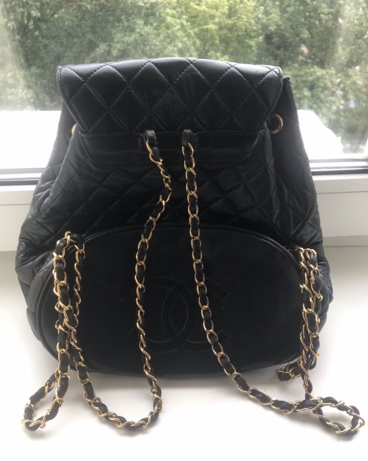 Сумка рюкзак. Chanel.