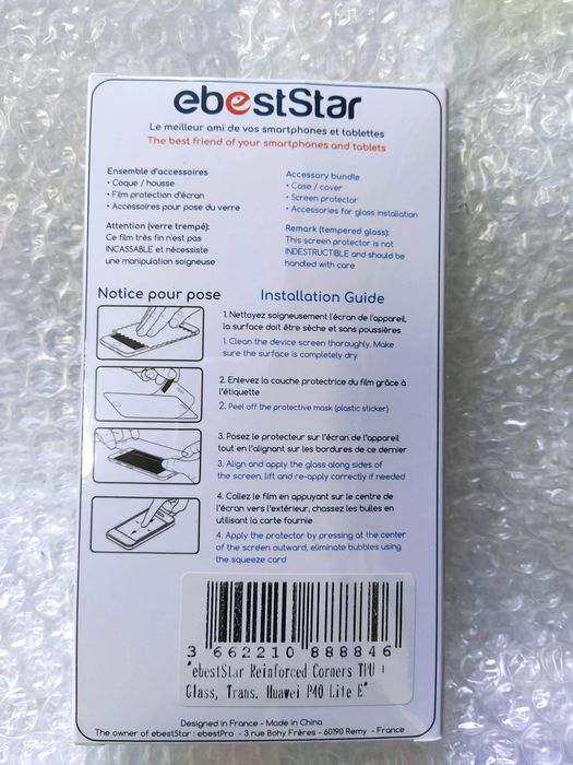 Capa e película Huawei P40 Lite E