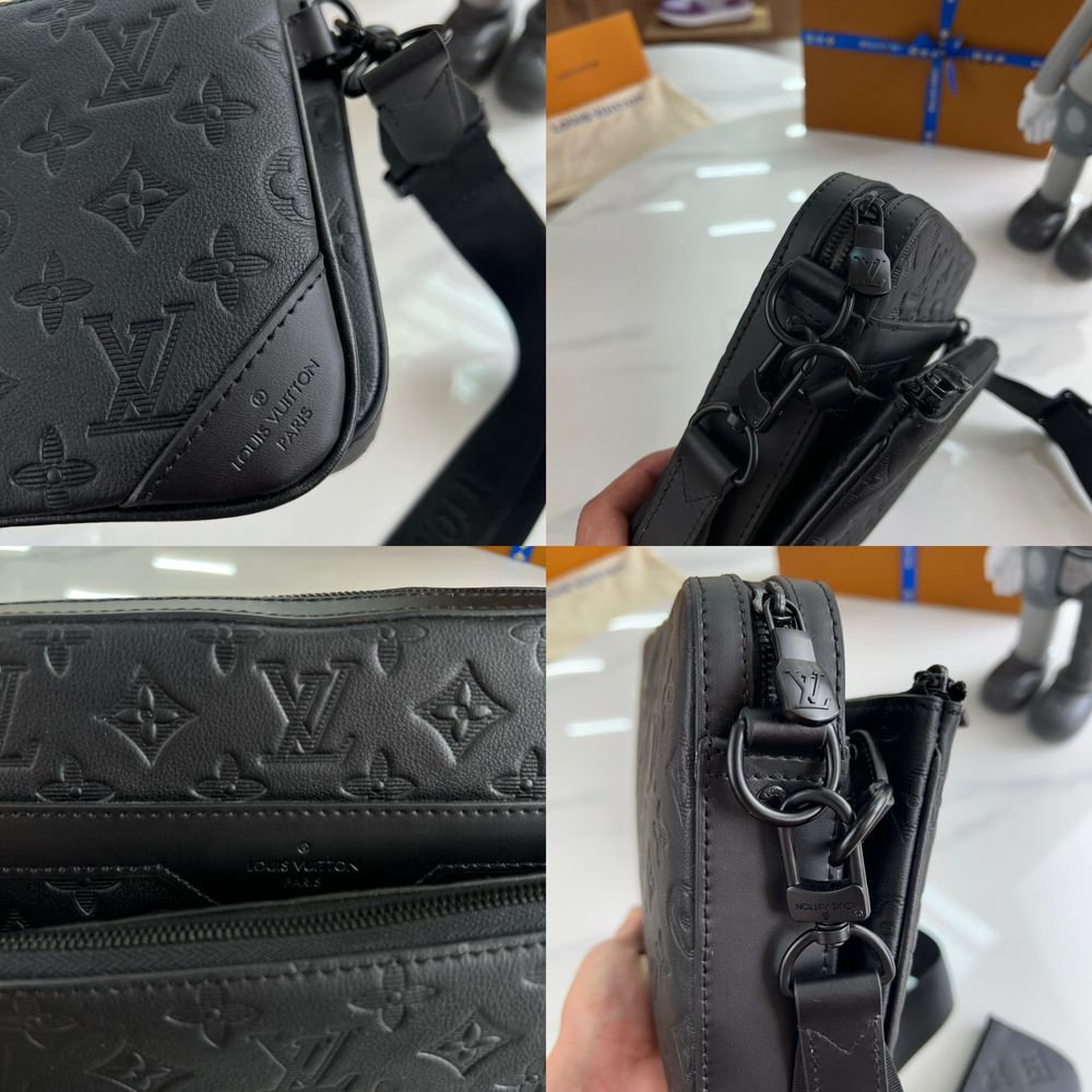 Сумка через плече Louis Vuitton LV Trio Monogram Logo Black