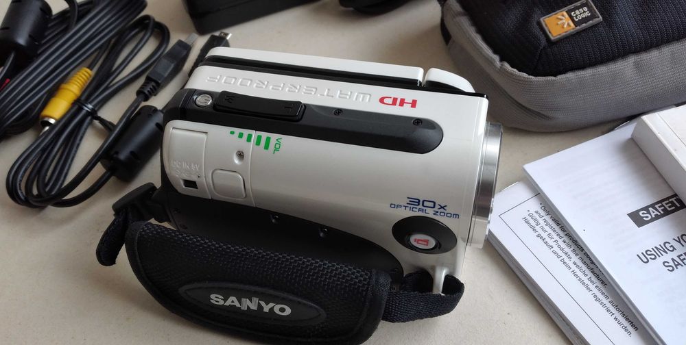 Sanyo Xacti Waterproof a 3m profundidade - NOVA