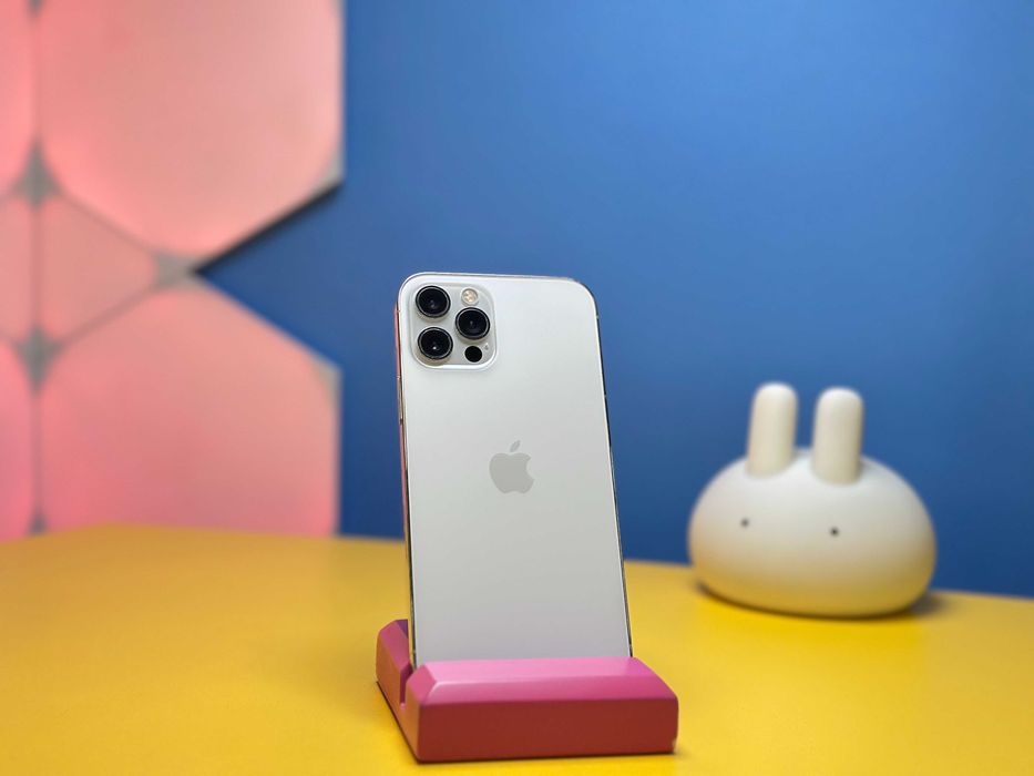 Смартфон Apple iPhone 12 Pro 128GB Silver (144086) Б/У З ГАРАНТІЄЮ
