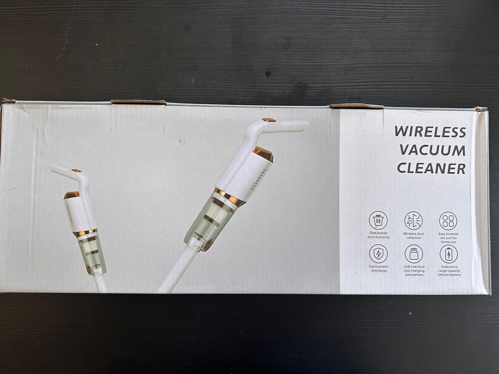 Aspirador wireless recarregável