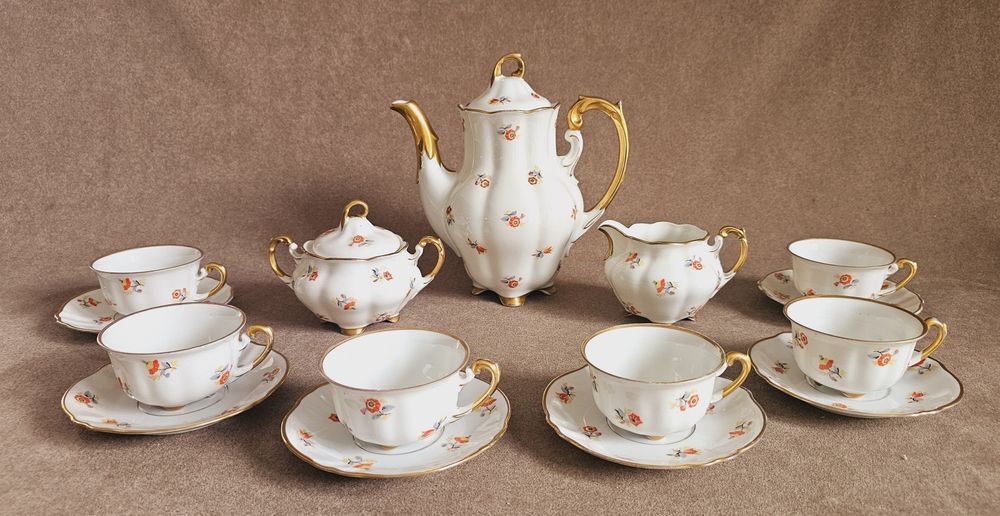 Przedwojenny serwis kawowy, Ćmielów, Fason 520