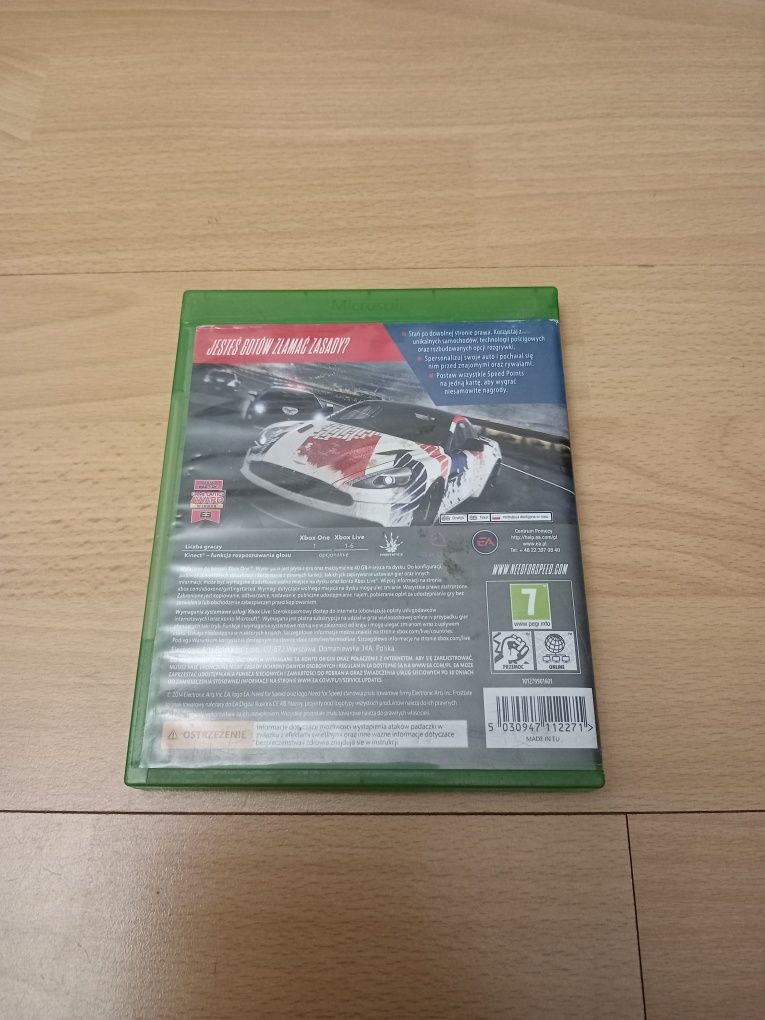 Gra need for speed rivals xbox one