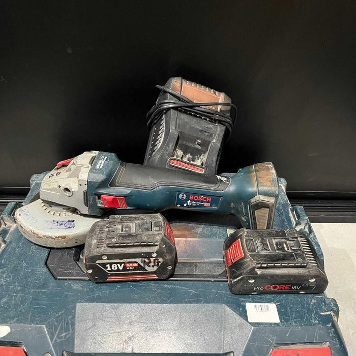 Szlifierka Kątowa Bosch GWS 18V-10 | Używana | Sprawna | Zestaw |