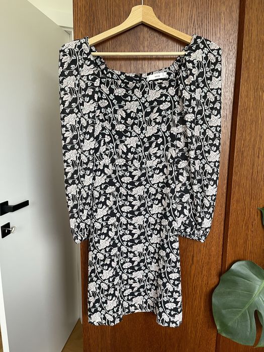 Sukienka letnia mini Mango rozmiar S we wzory