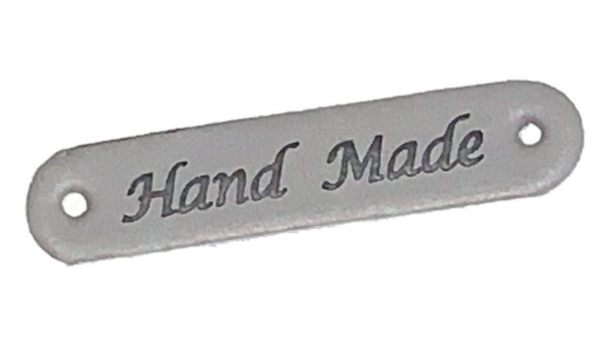 Zawieszka metka skórzana HAND MADE  ( 4636 )